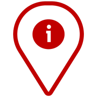 Info point icon pin