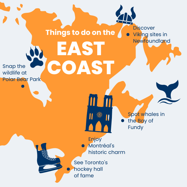 Things to do on the East Coast in Canada