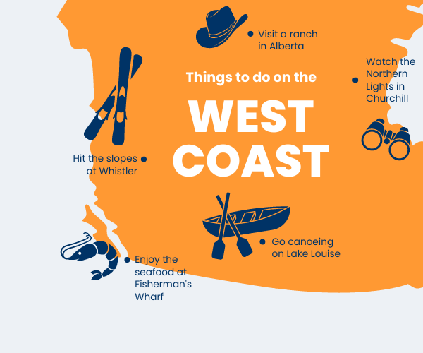 Things to do in Canada on the West Coast