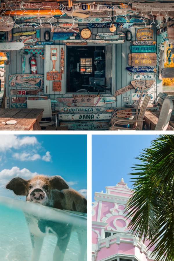 Collage of Caribbean images