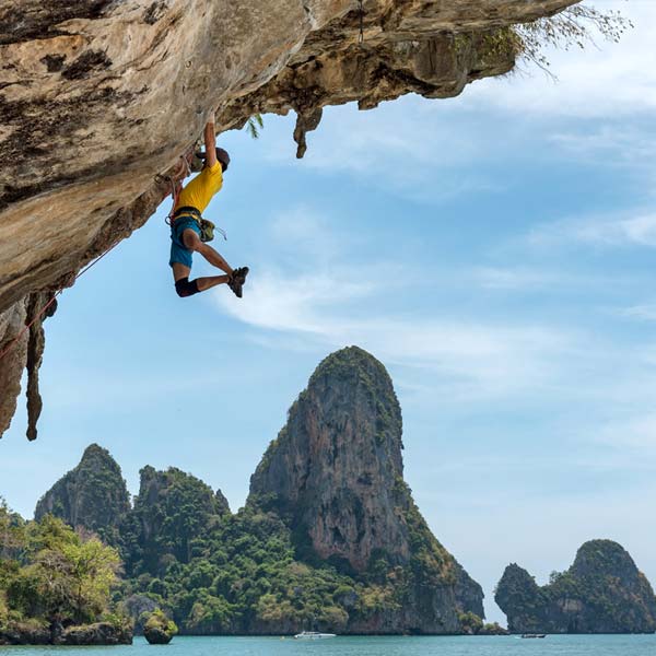 Mountain climbing in Thailand