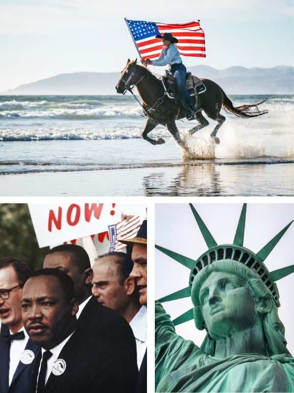 Collage Of American Images