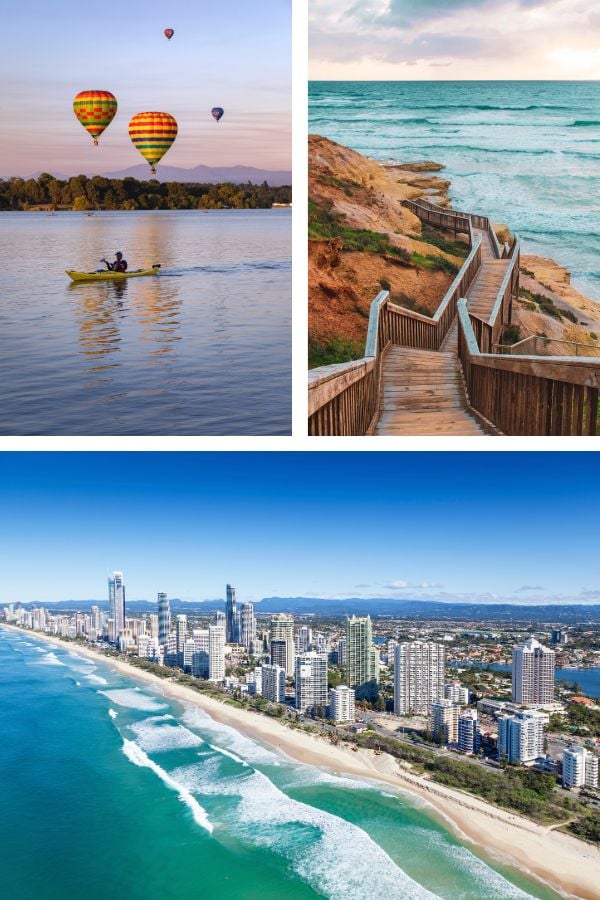 Collage Of Canberra Adelaide And Gold Coast