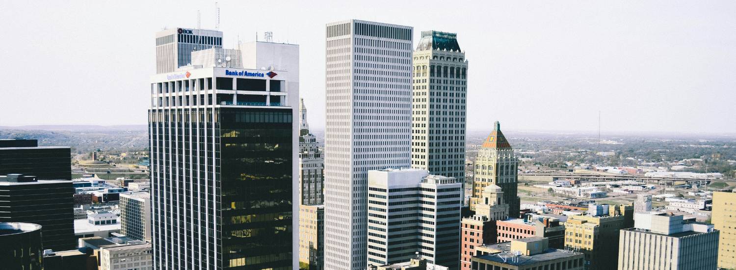 Skyscrapers in Tulsa, Oklahoma 