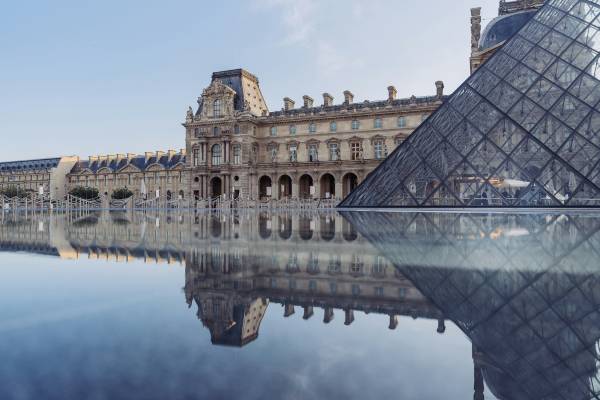 Louvre Museum in Paris France