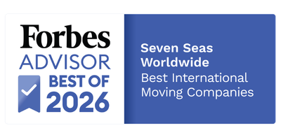 Forbes Advisor Best of 2026 — Seven Seas Worldwide, Best International Moving Companies