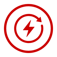 Lithium battery cell icon