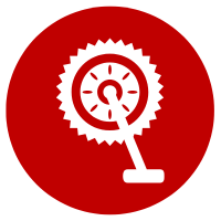 Bike pedal icon