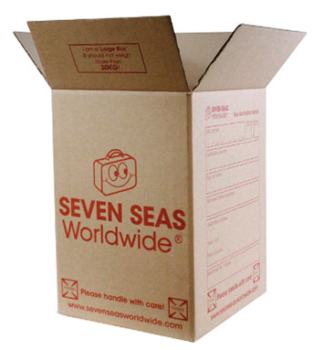 Large shipping box