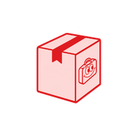 Seven Seas Worldwide cardboard box icon