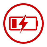 Lithium battery icon