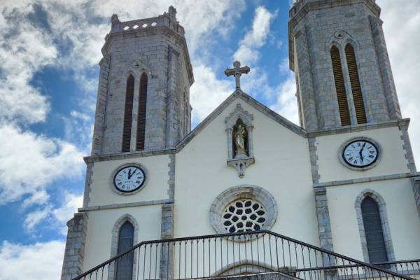 Old church building in New Caledonia