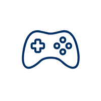 Games controller icon