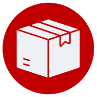 Box icon pin