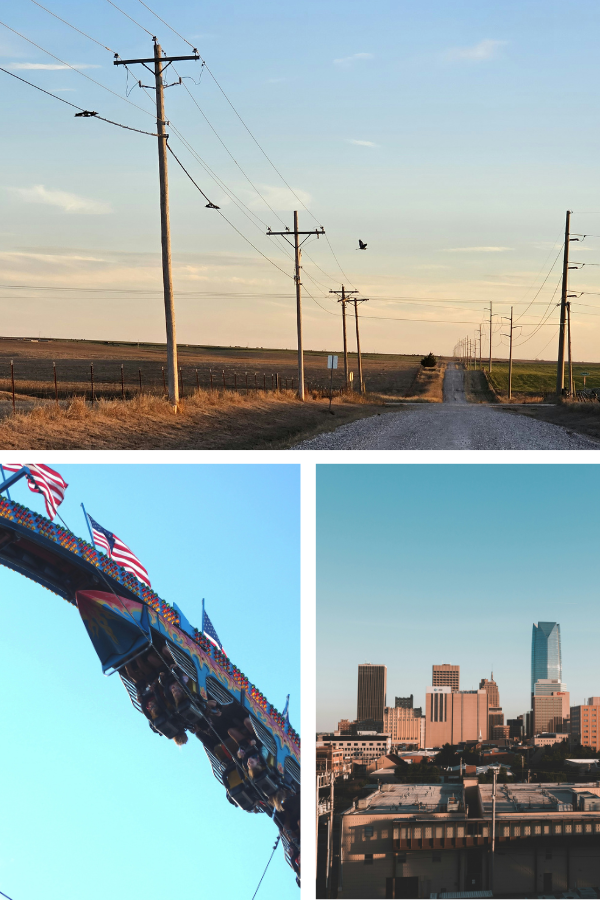 Collage of cheapest US states